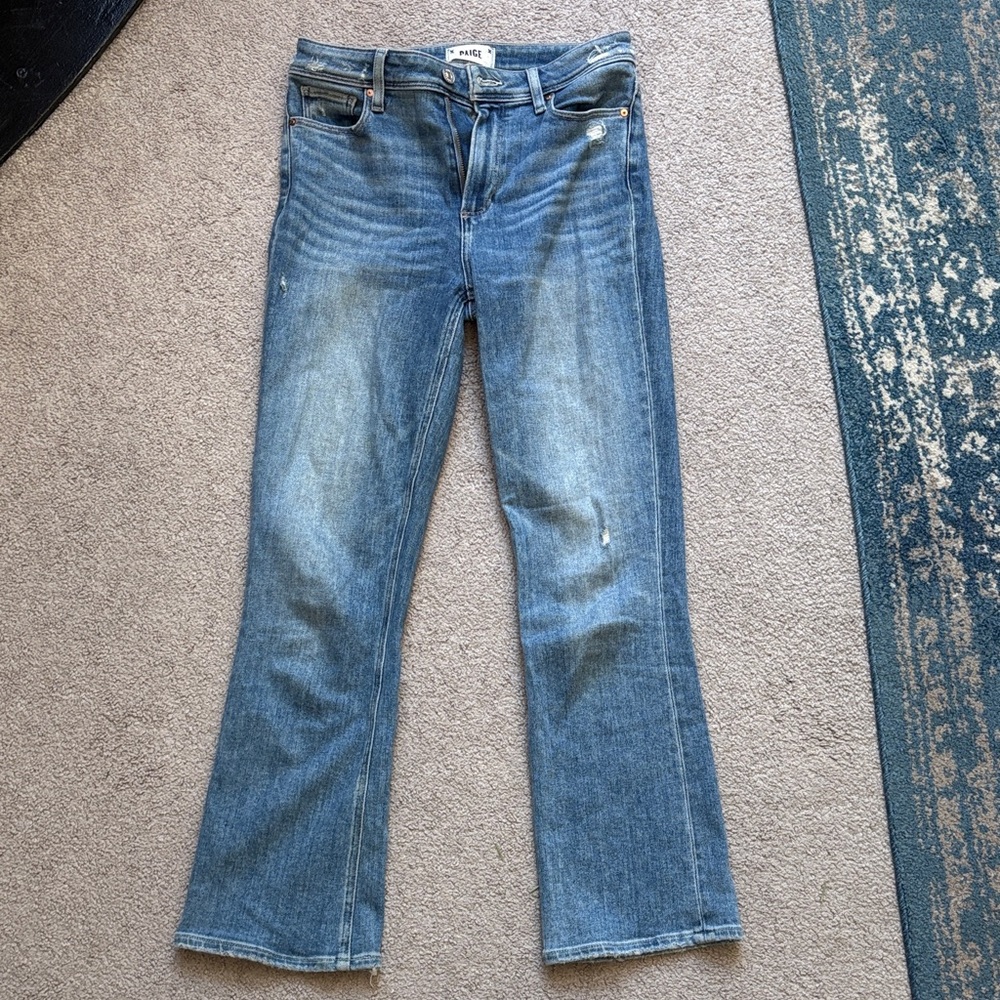 PAIGE Light Blue Women's Jeans
